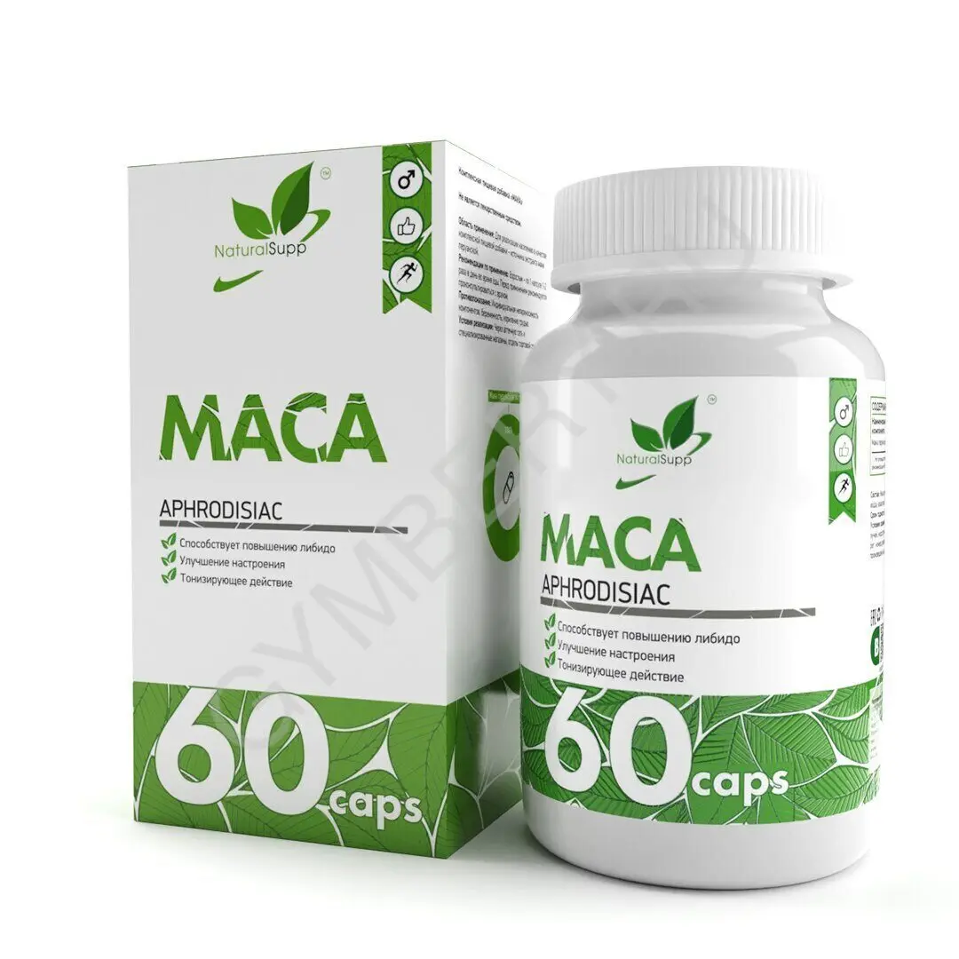Natural Supp MACA 500мг 60 caps, шт., арт. v
