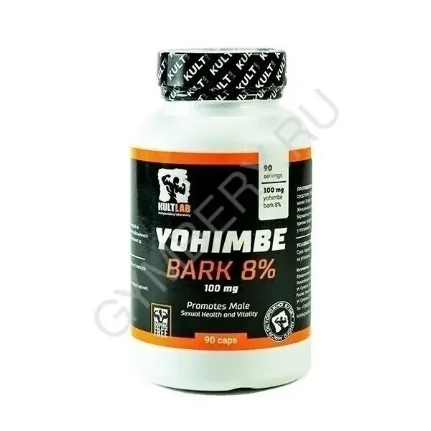 Kultlab Yohimbe 100 mg, 90 капс (Капсулы)
