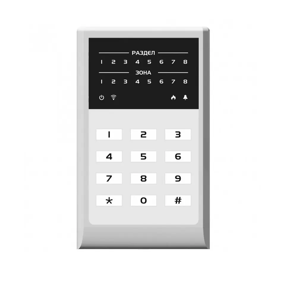 Кнопочная кодовая панель МИРАЖ-КД-04