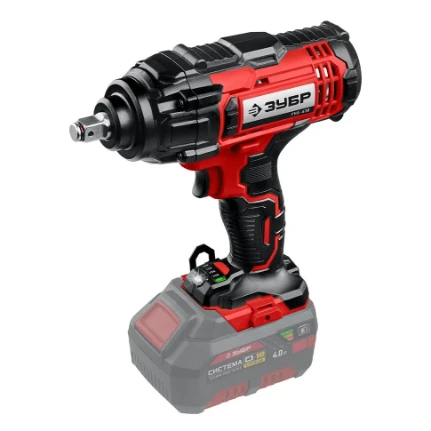 Фото для Гайковерт аккумуляторный 1/2", 18В, 400Hм, без АКБ, 2300об/мин - Зубр