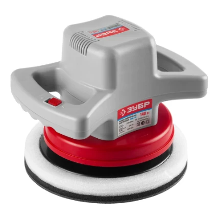 Фото для Полировальная машина 240 мм, 1400 Вт, 3000 об/мин, (2 насадки) - Зубр
