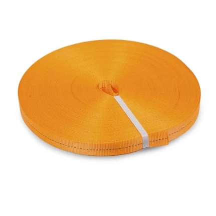 Фото для Лента текстильная для стяжки груза 100мм/15000кг, (цвет оранжевый) - DHA