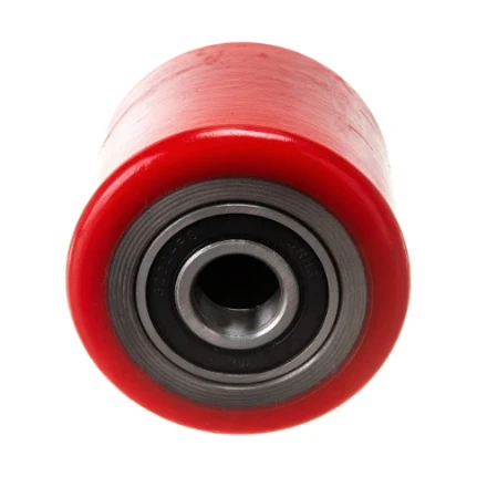 Фото для Колесо для гидр/тележки 80х70мм полиуретановый обод, с подш., неповоротное, модели AC DF - TOR