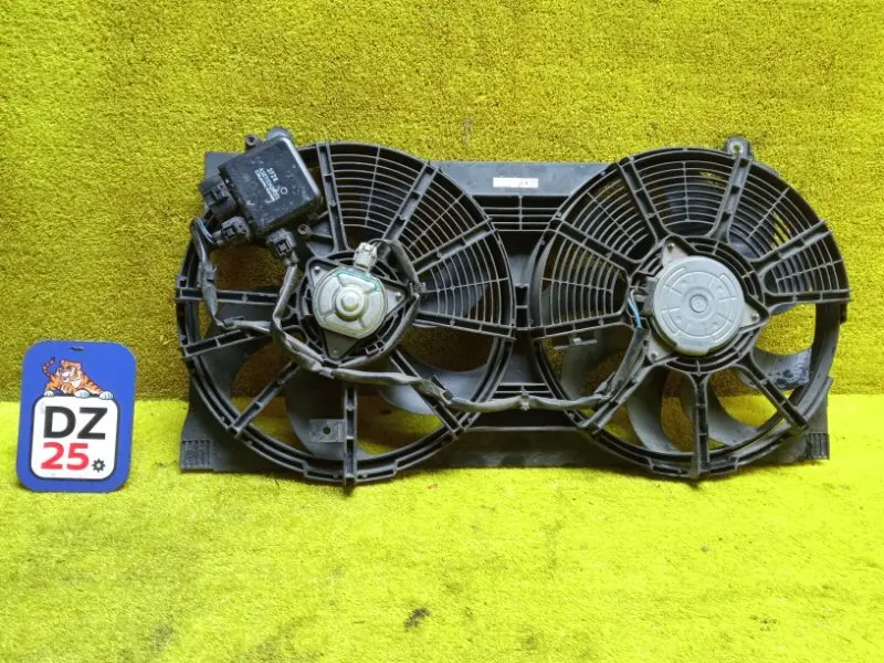 Вентилятор охлаждения радиатора Nissan Leaf AZE0/ZE1 EM57 2013 перед.