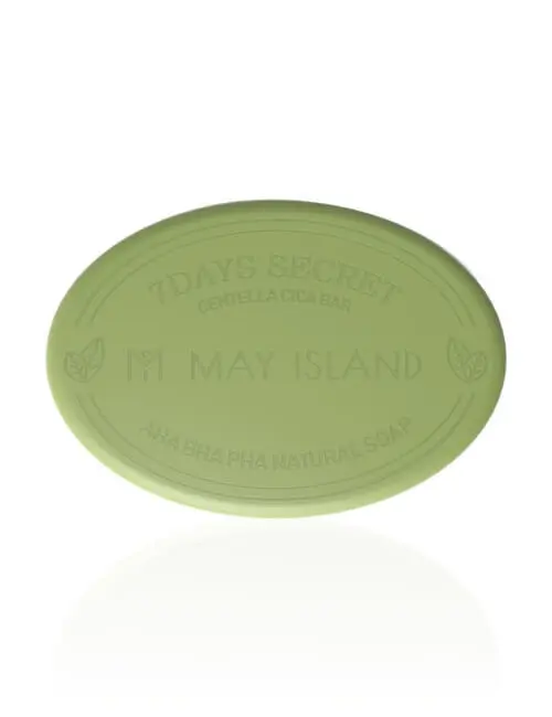 Мыло для проблемной кожи May Island 7 Days Secret Centella Cica Pore Cleansing Bar AHA/BHA/PHA