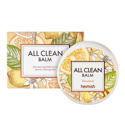 Фото для Очищающий бальзам для снятия макияжа с мандарином Heimish All Clean Balm Mandarin 120 мл