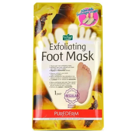 Фото для Purederm Exfoliating Foot Mask Regular Отшелушивающая пилинг-маска для ног