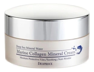 Фото для Минеральный крем с морской водой и коллагеном DEOPROCE Marine Collagen Mineral Cream 100 ml