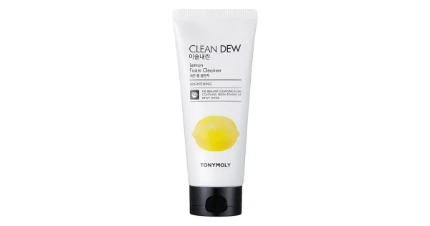 Фото для Пенка для умывания с экстрактом лимона Clean Dew Lemon Foam Cleanser, TONYMOLY