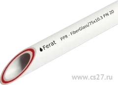 Фото для Труба FERAT PPR-Fiber-G 110х15.1 - 15.3 PN20 4 м