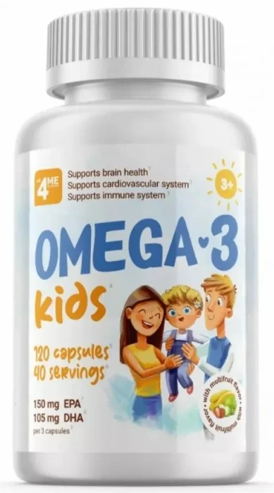Омега-3 для детей 4ME NUTRITION 120капс.