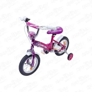 Фото для Велосипед Champ Pro G12 детский четырехколесный розовый
