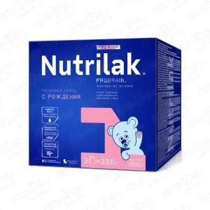 Фото для Смесь молочная Nutrilak Premium 1 1050г с 0мес БЗМЖ