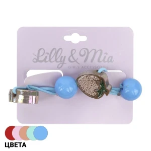 Фото для Резинки для волос Фрукты 2шт в ассортименте