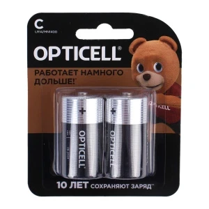 Фото для Батарейки Opticell Basic C/LR14 2шт