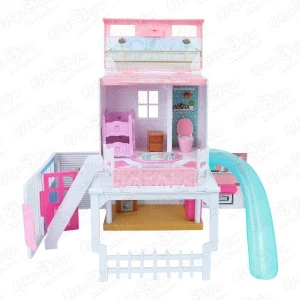 Фото для Набор игровой Lanson Toys Дом для куклы трехэтажный с 4лет