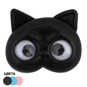 Фото для Игрушка-антистресс Глазастый котик в ассортименте 