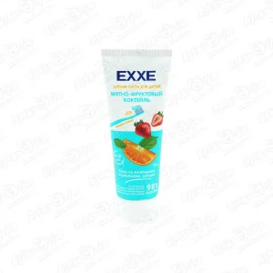 Паста зубная EXXE с кальцием мятно-фруктовый коктейль 75мл c 6лет