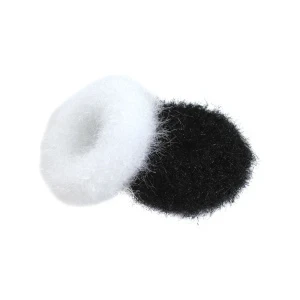 Фото для Резинки Lilly & Mia махровые черно-белые