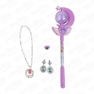 Фото для Набор игровой Lanson Toys Волшебная палочка принцессы в форме месяца с аксессуарами в ассортименте с 4лет