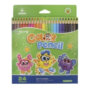 Фото для Карандаши Yalong цветные 24цв
