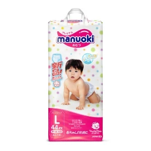 Фото для Подгузники-трусики Manuoki L 9-14кг 44шт