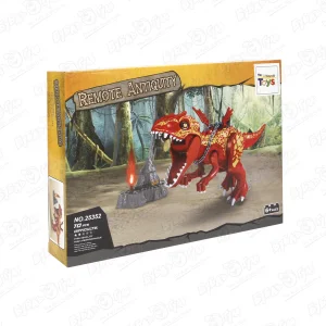 Конструктор Lanson Toys Древний мир Сражение на динозавре 70дет
