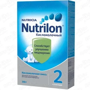 Фото для Смесь Nutricia Nutrilon кисломолочная 2 350г с 6мес БЗМЖ