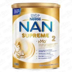 Фото для Смесь Nestle NAN SUPREME 2 молочная 800г с 6мес БЗМЖ