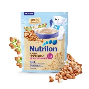 Фото для Каша Nutrilon безмолочная гречневая 180г с 4мес