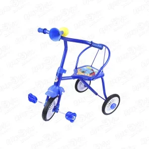 Фото для Велосипед трехколесный синий