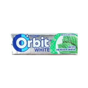Фото для Резинка жевательная Orbit нежная мята 17г