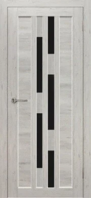 Фото для Межкомнатная дверь Дубрава РАДА Штрих черное стекло, Ель альпийская