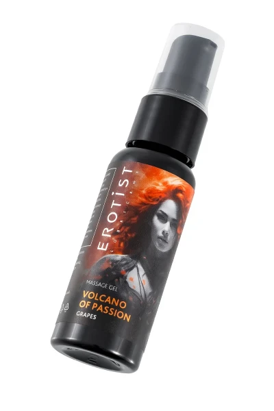 Фото для Гель Erotist с эффектом вибрации VOLCANO OF PASSION: GRAPES (со вкусом виноград), 25 мл