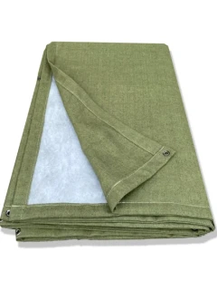 Полог брезентовый утепленный 4 х 2,5 м (Брезент+Синтепон)