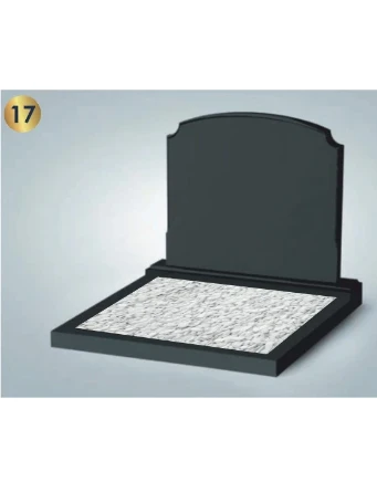 № 17 Памятник семейный из чёрного гранита