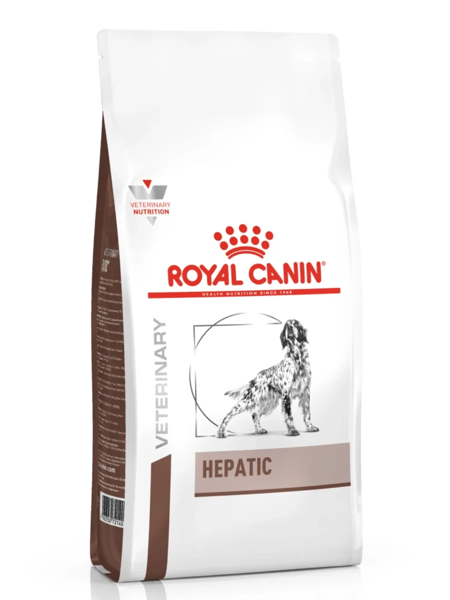 РОЯЛ КАНИН корм сухой для собак Гепатик канин 1,5 кг