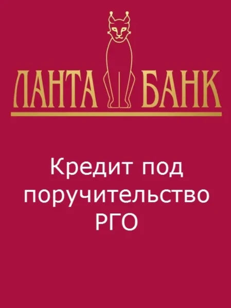 Кредиты под поручительство региональных гарантийных организаций (РГО)