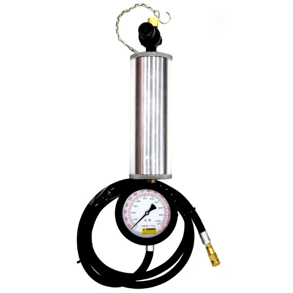 Фото для Манометр с колбой для очистки топливных систем, 1 л МАСТАК 120-03001